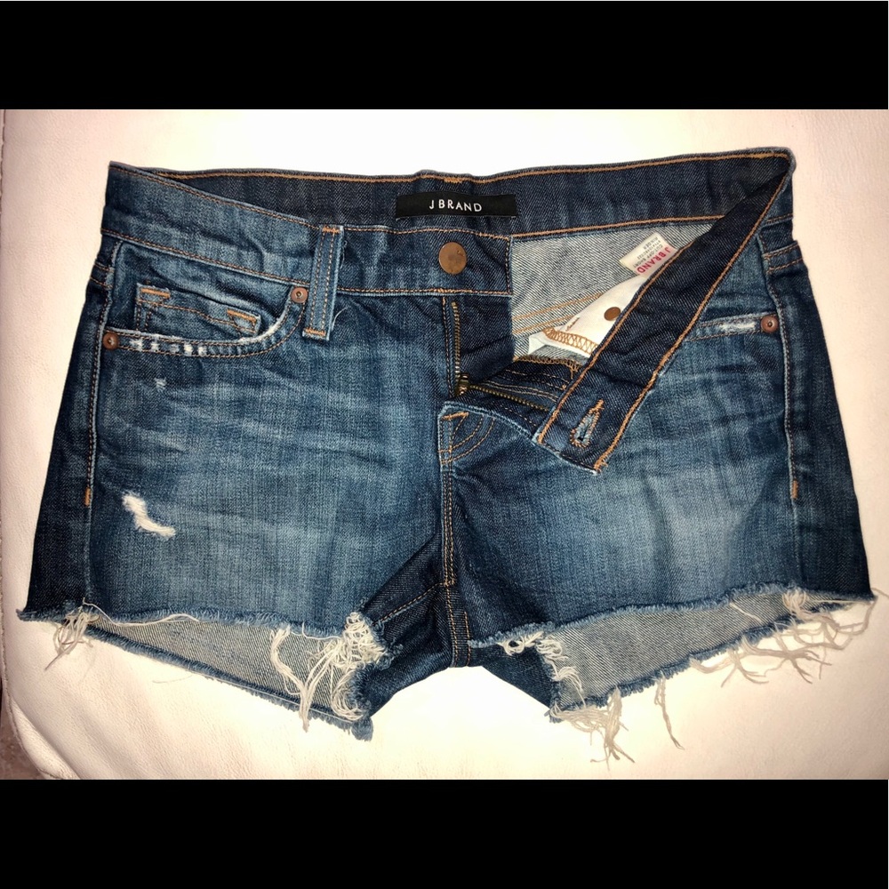 J Brand Indigo Cutoff Shorts